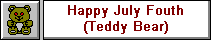 Happy 4th July Bear